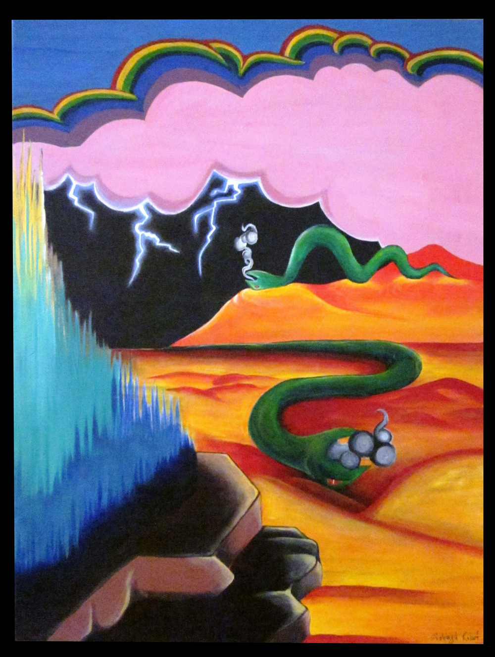 snakes_in_colorful_desert_landscape
